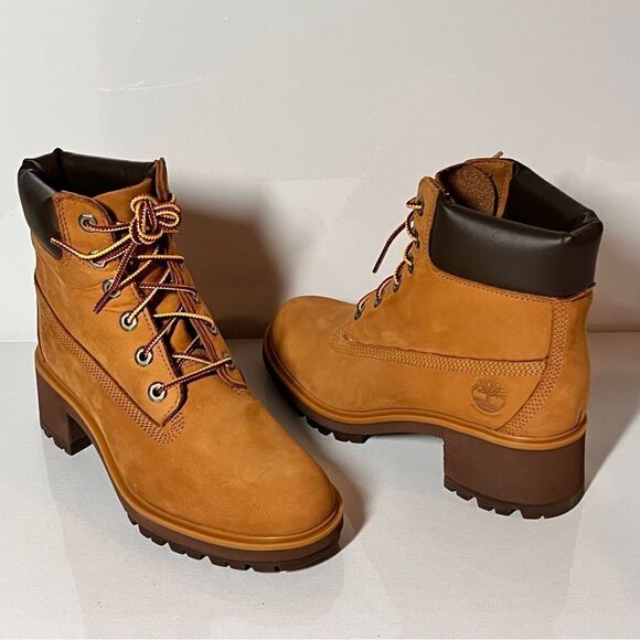 Timberland Kinsley Leather Lace-Up Boots - Picture 2 of 6